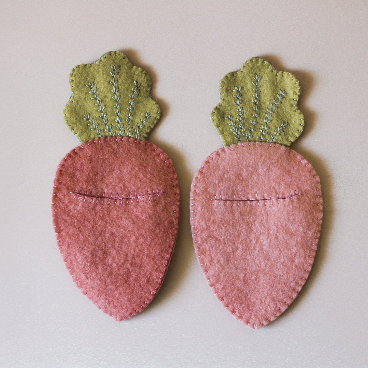 Workshop * Felt Mini Bunny & Carrot Bed