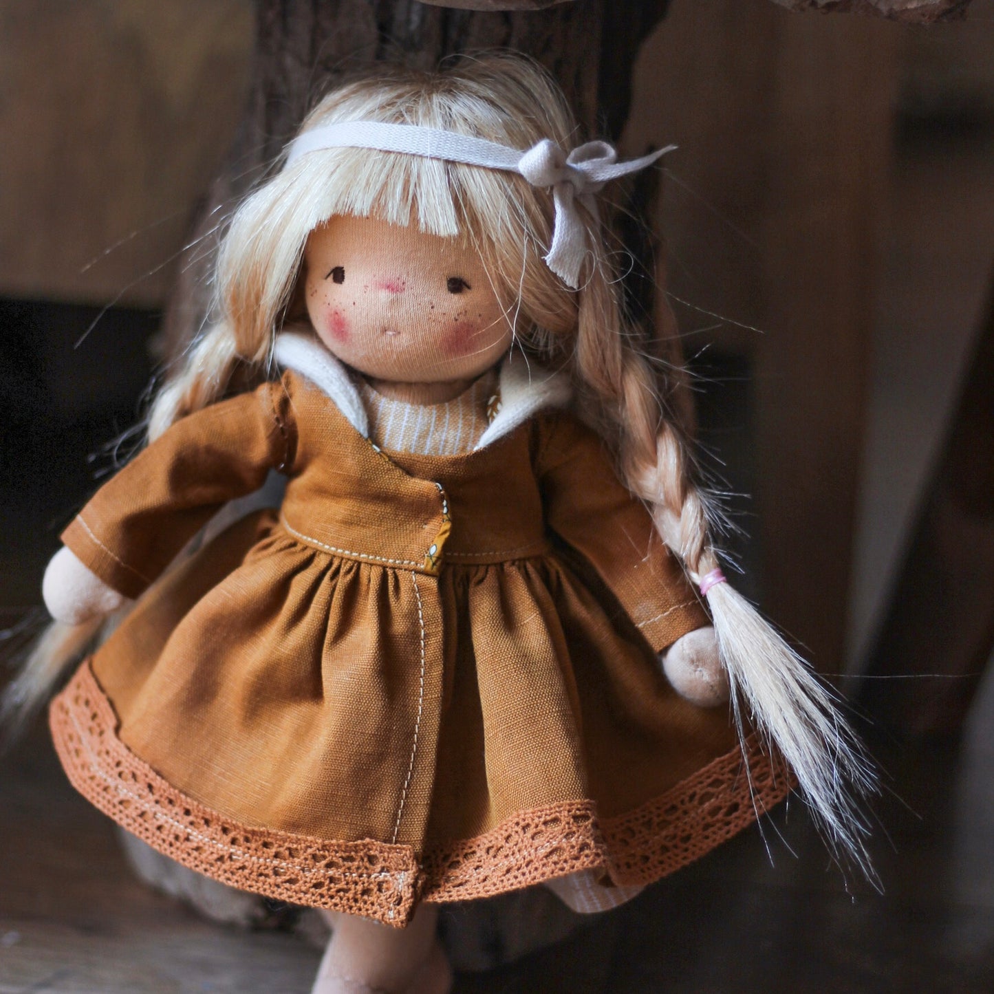 Doll clothes sewing pattern : Wrap dress